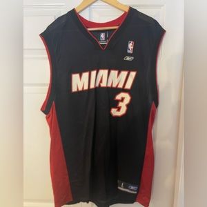 Mens Dwayne Wad Miami Heat Jersey.